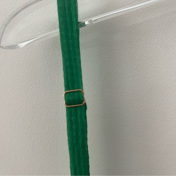 Taylor Rosette Mini Dress Garden Girl Whimsy Darty Rush Green NWOT Size 10 - Picture 10 of 15